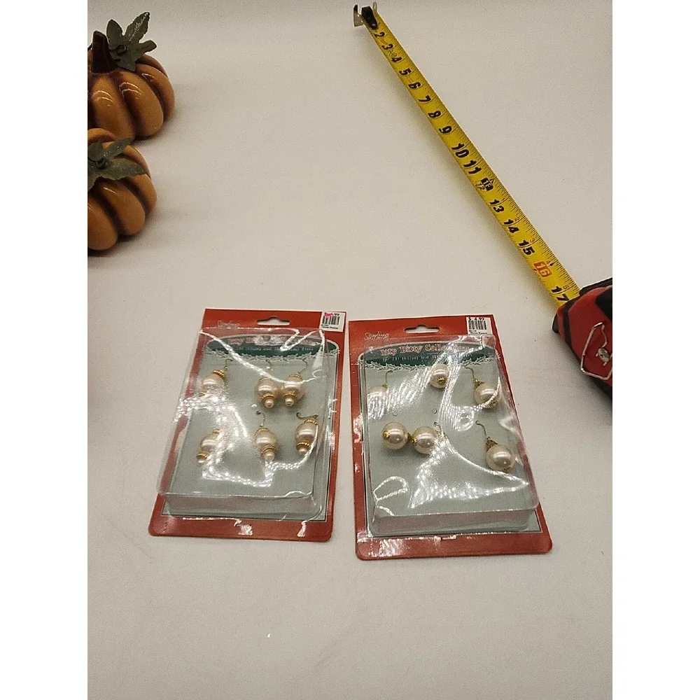 Vintage Itty Bitty Collection Christmas Ornaments For 2ft. Trees 2 New Packages